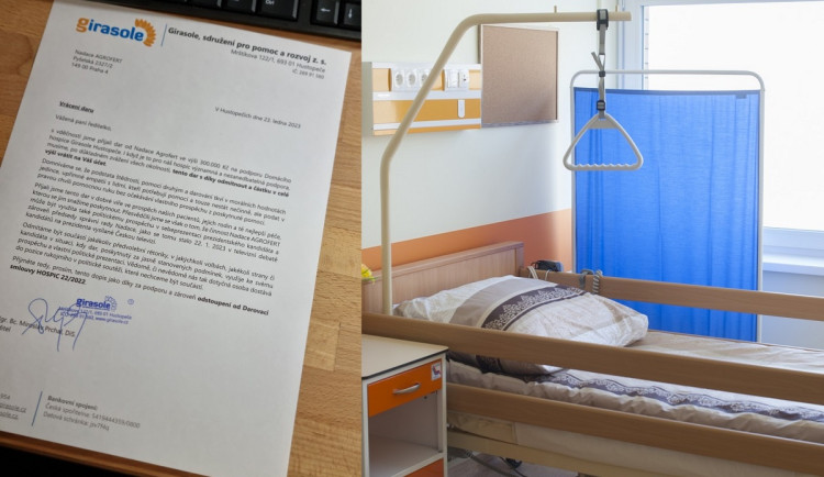 Jihomoravský hospic vrátil Agrofertu statisícový dar. Gesto zvedlo vlnu solidarity