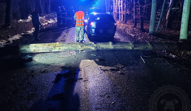 Silnice v Orlických horách u Šerlichu je po dvou dnech opět otevřená