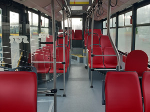 Nové autobusy mají koženkové sedačky a USB zásuvky