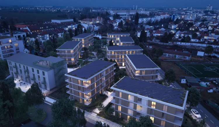 V Hradci Králové vyroste energeticky soběstačná čtvrť. První lidé se do ní nastěhují za tři roky.