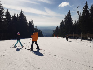 Vlekaři slibovali velikonoční lyžování a je tady