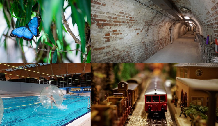 Kam v Brně o deštivém víkendu? Za vláčky i na prohlídku krytu