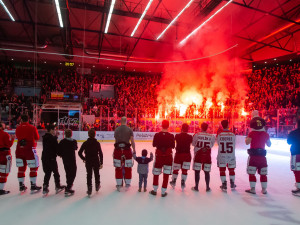Hokejisté Hradce zvládli nastavení na ledě Vítkovic a jsou poprvé ve finále