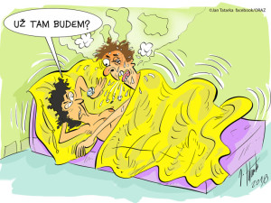 ORAŽENÉ OBRÁZKY: Květnová dávka vtipů od kreslíře Jana Tatarky