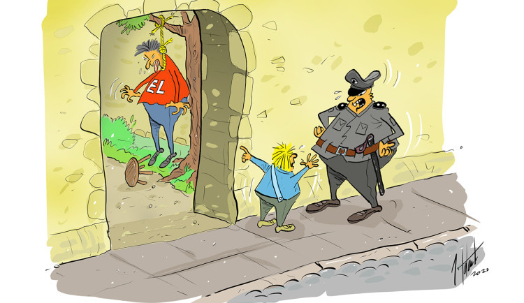 ORAŽENÉ OBRÁZKY: Květnová dávka vtipů od kreslíře Jana Tatarky