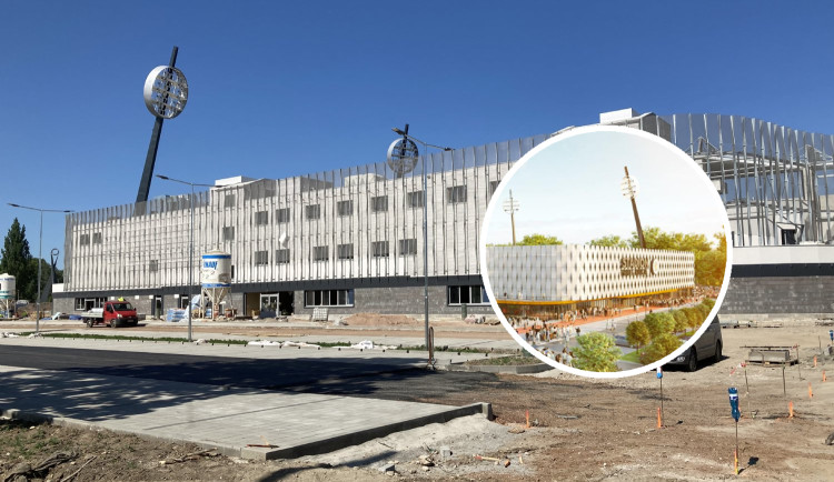 Vizualizace neodpovídá reálu. Proč bude fotbalový stadion v Hradci Králové vypadat jinak?