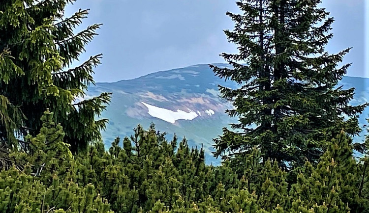 Mapa republiky na Studniční hoře