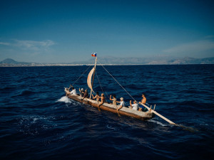 Experimentální archeologové ze Všestar už jsou v Egejském moři. Expedici Monoxylon IV čeká dlouhá plavba