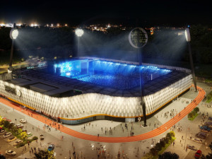 Vedle fotbalového stadionu nechá radnice postavit i amfiteátr a podchod ke koupališti Flošna