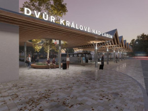 Vizualizace nového autobusového nádraží