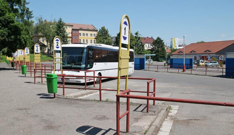 Autobusové nádraží ve Dvoře Králové nad Labem