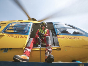 Cvičení záchranářů, hasičů a Horské služby