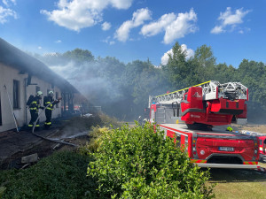 Oheň sebral fotbalistům z Rychnovska zázemí, škoda tři miliony