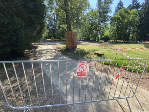 OBRAZEM: Hořice revitalizují Smetanovy sady. První etapa vyjde na tři miliony