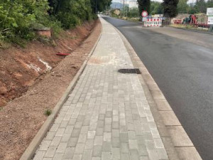 Opravená Polská ulice