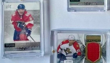 Touha po sběratelské kartičce s Jágrem přišla muže z Hořicka pěkně draho