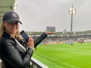 OBRAZEM: Hradec Králové zažil první fotbalový zápas v nové aréně. Podívejte se, jaká byla atmosféra