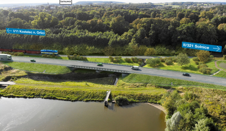 Častolovice - vizualizace 1