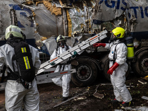 Silnice u Dobrušky zůstane zavřená ještě jeden až dva týdny