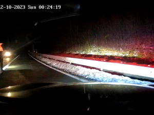 Cizinec pod vlivem alkoholu najel do protisměru dálnice D11. Nadýchal téměř dvě promile