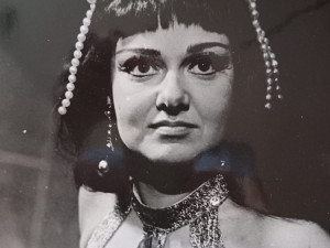 Jana Regalová Židková jako Amneris v opeře Aida