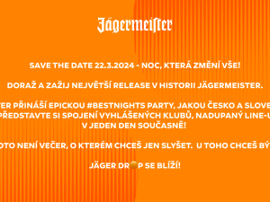Zažij největší odhalení v historii Jägermeister