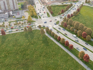 VIZUALIZACE: Jak bude vypadat nová křižovatka Mileta v Hradci Králové po dokončení?