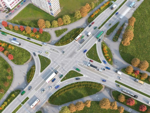 VIZUALIZACE: Jak bude vypadat nová křižovatka Mileta v Hradci Králové po dokončení?