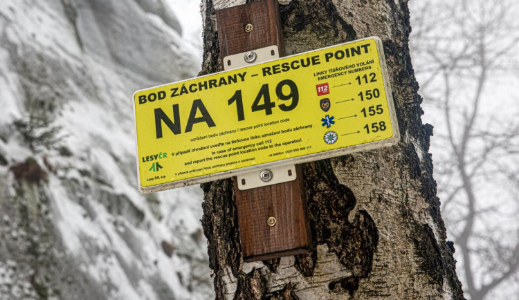 Cizinky v Adršpachu pomohl zachránit rescue point