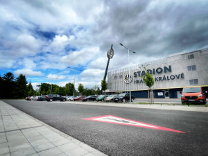 Hradec Králové dá desítky milionů do bezpečnosti chodců a cyklistů u fotbalové arény