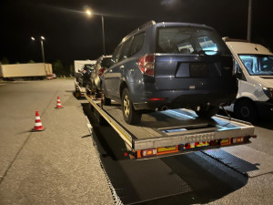 Policie se zaměřila na řidiče kamionů a dodávek. Dopadla notorického porušovače pravidel