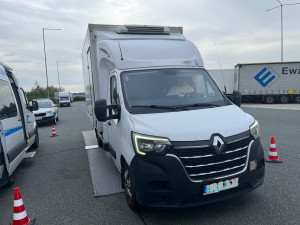 Policie se zaměřila na řidiče kamionů a dodávek. Dopadla notorického porušovače pravidel