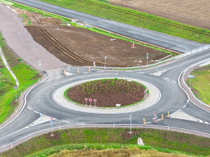 Jaroměři se dopravně uleví v září, otevření obchvatu je na spadnutí