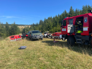 Strážci KRNAP zabránili v Krkonoších možnému požáru lesa, hořela hrabanka