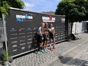 Olympionička Kuříková vyhrála v Hradci Králové první český závod série Ironman