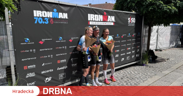 Olympian Kuříková won the first Czech race of the Ironman series in Hradec Králové