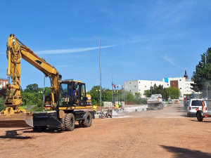 Práce na hradecké Miletě pokračují podle plánu. Chystá se zprovoznění nového úseku