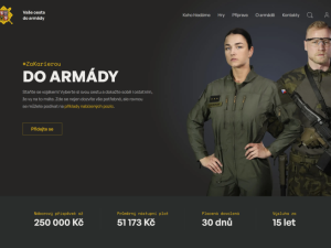 Virtuální vstupenka do armády. Co vše nabízí web Doarmady.cz?