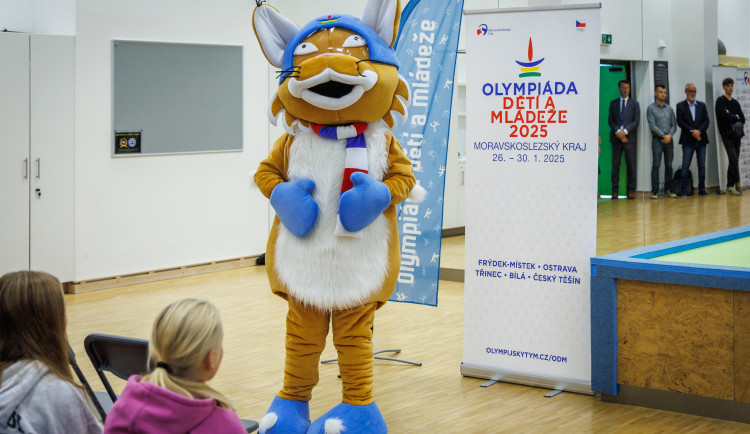 Maskot Olympiády dětí a mládeže hledá jméno. Sportovní akce se na severní Moravu vrátí po třinácti letech