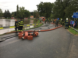 Hasiči v hradeckém kraji dnes zasahovali kvůli počasí u více než 210 událostí