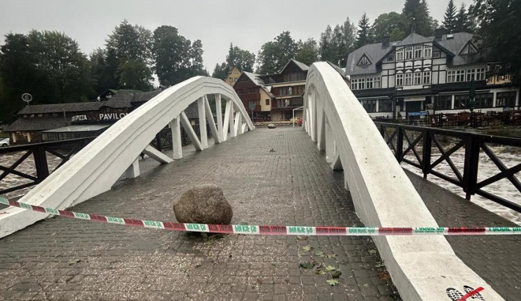 mostek ve Špindlerově Mlýně