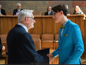 Nový TECH talent roku Tomáš Čermák sbírá ocenění i ve světě. Fyzika je jeho životem. Foto Zdeněk Tichý