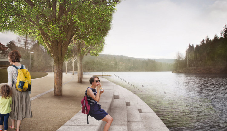 Úpravy okolí přehrady začnou ještě letos. Hotovo má být v létě