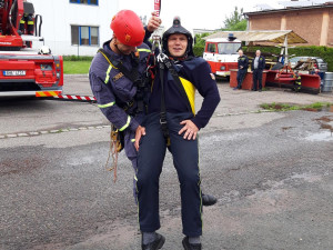 Jakub Drábek absolvoval poslední výjezd u trutnovských hasičů. Sloužil 18 let
