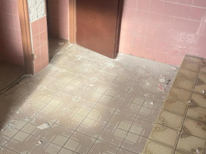 Vandal ve Dvoře Králové se vyřádil na veřejných záchodcích. Neviděli jste ho?