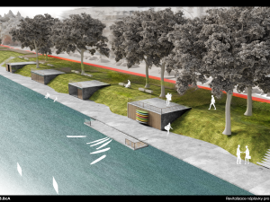 Studenti UMPRUM představí návrhy na revitalizaci Smetanova nábřeží a Ulrichova náměstí