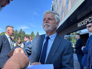 Petr Pavel zahájil návštěvu kraje. Tady se cítím nejvíc doma, řekl v úvodu prezident