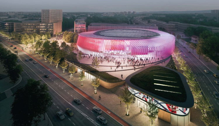 Kraj zná podobu nové haly na míčové sporty. Stát by mohla v roce 2028