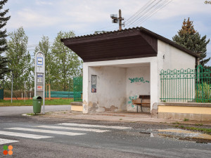 Zastávka v Ruseku projde modernizací, přístřešek nahradí nová stavba