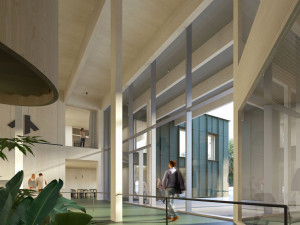 V Hradci Králové bude stát největší dřevostavba v zemi. Cena se odhaduje na 1,5 miliardy